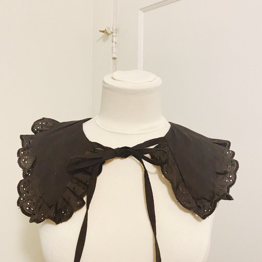 Handmade Statement Black Collar